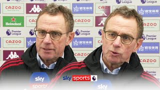 "It feels like a defeat to be honest" | Ralf Rangnick on what went wrong for Man Utd