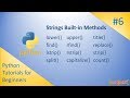 Python - (6) - String built-in methods - 1