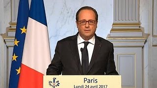 Francia: Hollande voterà per Macron, "Le Pen un rischio per il Paese"