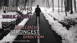 This Is For All Of You Fighting Battles Alone||Walk alone motivation || Fight Alone speech