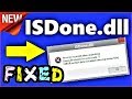 ISDone.dll Error Fix Windows 10 / 8 / 7 | How to fix isdone.dll error while installing Games