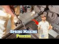 Handcrafted Spring Making on Lathe | Manual Metalworking Process | Multi Skills Hub