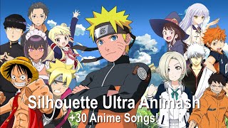 Silhouette Ultra Animash (+30 Anime Songs!)