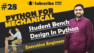 Shear Force and Bending Moment Diagram with application | Python for mechanical engineer