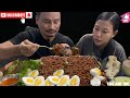 Korean noodles mukbang | Naga couple | Northeast Naga Mukbang