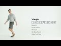 wrangler authentics men s classic relaxed fit stretch cargo short