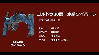 【スママジ】ゴルドラ30層【水ワイバーン】