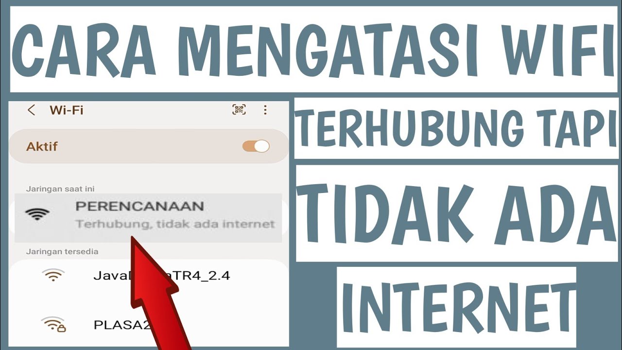 Cara Mengatasi Wifi Terhubung Tapi Tidak Bisa Internet - YouTube