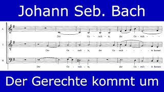 Kuhnau/Bach (?) - Der Gerechte kommt um (Greco)