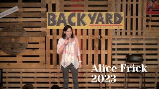 Alice Frick @ Backyard Comedy Club (8 July 2023)