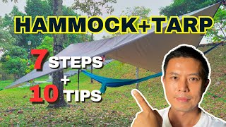 Hammock & Tarp Setup: 7 Steps for Beginners (+ 10 Bonus Tips)
