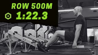 ROWING MACHINE 500M - 1:22.3