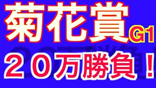 【第８０回菊花賞G1】２０万勝負！２０万円が２,０００万円になったか？