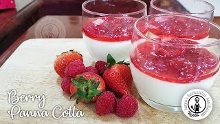 Berry Panna Cotta in tamil / பெர்ரி பன்ன கோட்டா / யம்மியா ஒரு இத்தாலியன் டெசர்ட் செய்யலாம் வாங்க.