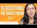 Learn the Top 10 Questions You Should Know in Filipino