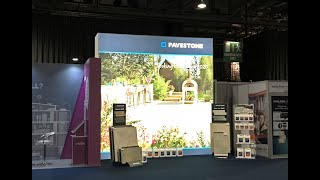 Pavestone UK | Exhibition Stand project in Scotland