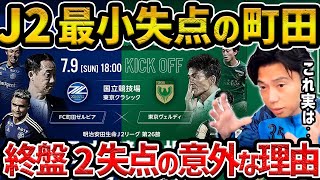 【レオザ】【5バックの落とし穴】J2最小失点の”町田ゼルビア”が東京V戦に突如終盤で2失点した理由/戦術解説【レオザ切り抜き】