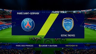 ESTAC Troyes Vs Paris SG | FIFA 23 PS5™ [4K] Gameplay | ULTIMATE EDITION