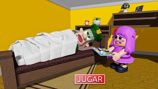 BEBÉ POLLY CUIDA AL POLICÍA DE LA ABUELA BRUNO! #roblox #obby