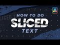 How to do a Text Slice Title in Davinci Resolve?