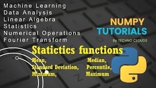 Numpy Statistics Functions | Numpy Tutorials