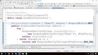 Ajax in Spring Boot Thymeleaf