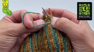 Blip-Free Right-Leaning Crossed Double Decrease in Double-Knitted Brioche — A Sockmatician Tutorial