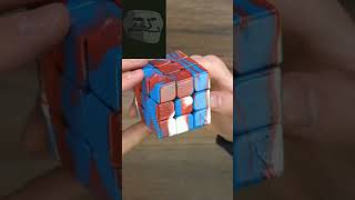 hydrodipping a rubik's cube//troll face //credit @CUBASTIC