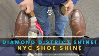 Diamond District Shoe Shine! | NYC Shoe Shine