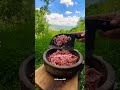 Wife made me cook outside #cookingvideo #foodie #foodlover #cooking