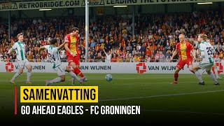 ✅ 𝗛𝗔𝗡𝗗𝗛𝗔𝗩𝗜𝗡𝗚 | Samenvatting Go Ahead Eagles - FC Groningen