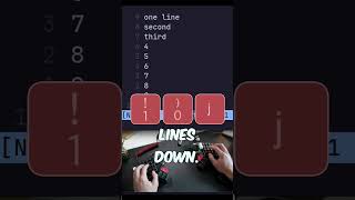 Repetitive Vim Motions