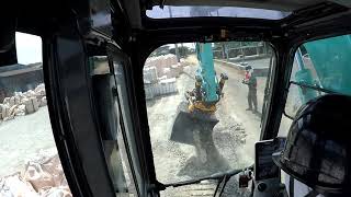 SK75SR-7+engcon tiltrotator+idig 2DMG