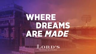Lord's Cricket Ground - Where Dreams Are Made