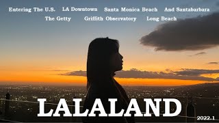 ep1. LALALAND | LA The Getty, LA downtown, 산타모니카 해변에서 새해 맞이, LA 롱비치