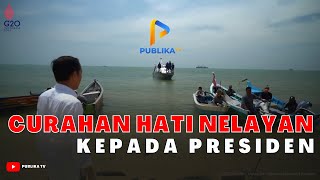 Curhatan Nelayan kepada Presiden, Tanjung Laut Kab, Bangka Barat, Kepulauan Bangka Belitung