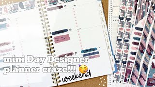 Mini Day Designer Planner Craze!