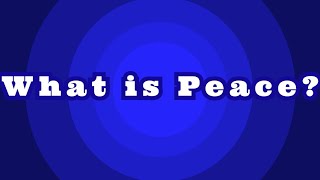 Amazing Object Lessons: Fruit of the Spirit "PEACE"