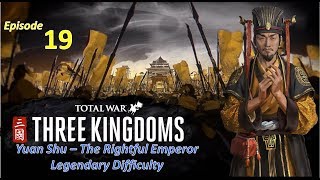 Lu Bu Joins Us l Total War: Three Kingdoms l Yuan Shu - Legendary l EP19
