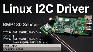 Linux BMP180 I2C Driver Development : LDD with Raspberry Pi #16
