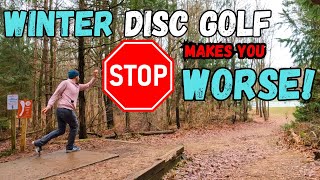 STOP Playing in the WINTER | Disc Golf Tips for Beginners