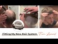 Fitting My New Hair System From Lavivid | Lavivid Nicolas Hair System | Men's Hairpiece