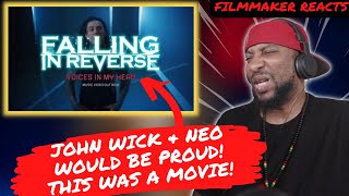 First Time Hearing | Falling In Reverse - "Voices In My Head" (Filmmaker Reacts)