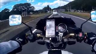 CB400SFで茨城県北部の田舎道を走ってみた。