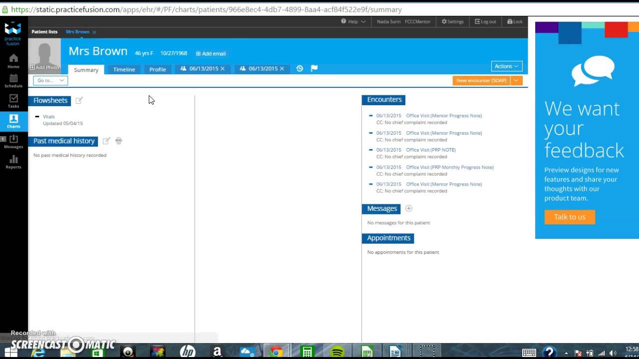 Practice Fusion Tutorial Youtube