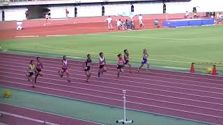 20170810東海中学陸上2年女子100ｍ決勝