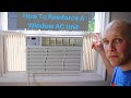 How to Install and Reinforce Window AC Unit