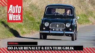 60 jaar Renault 4: een terugblik