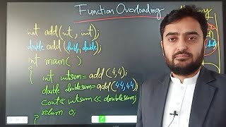 Function Overloading | Functions with Same Name | C++