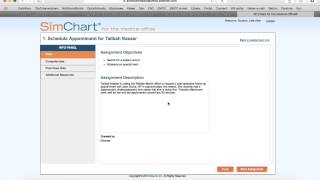 SimChart Simulation Assignments